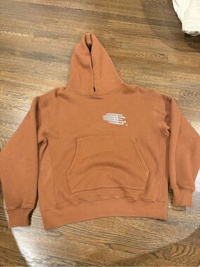 Eric Emanuel Brown Hoodie Sweatshirt